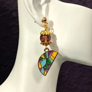 Abstract Art Earrings